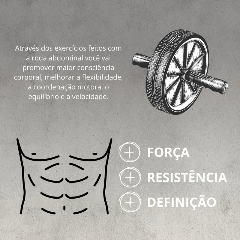 PowerCore- Roda para Exercício Abdominal