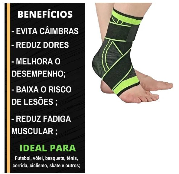 Faixa de Tornozelo: AnkleProtec - Hoopswear