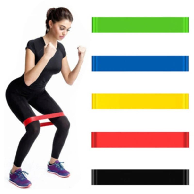 ResistMaster: Kit de 5 Elásticos para Exercícios - Hoopswear